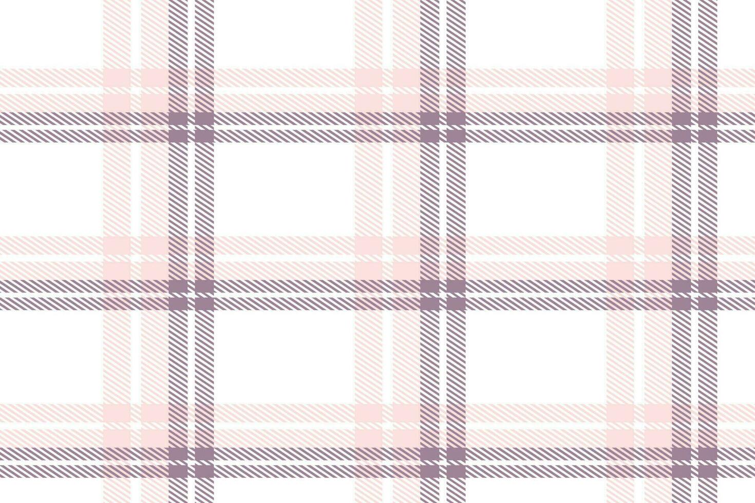 lila Tartan Muster Design Textur ist gewebte im ein einfach Köper, zwei Über zwei unter das Kette, vorrücken einer Faden beim jeder passieren. vektor