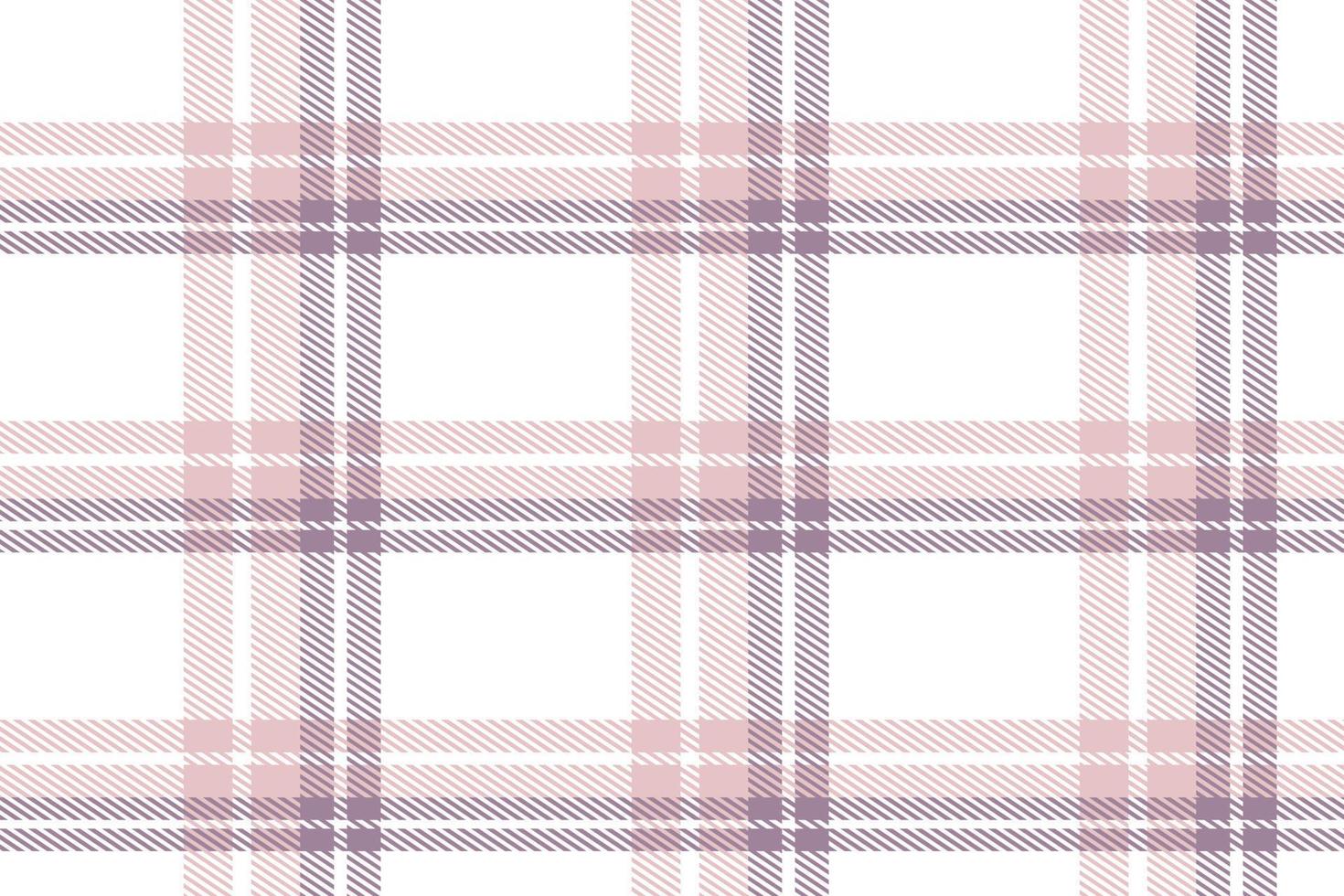 lila Plaid Muster Stoff Design Textur ist gewebte im ein einfach Köper, zwei Über zwei unter das Kette, vorrücken einer Faden beim jeder passieren. vektor