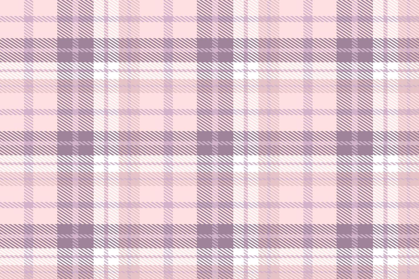 lila Plaid Muster Stoff Design Hintergrund ist gewebte im ein einfach Köper, zwei Über zwei unter das Kette, vorrücken einer Faden beim jeder passieren. vektor