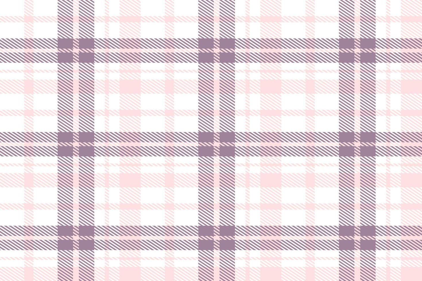 lila Tartan Plaid Muster nahtlos Textil- das resultierend Blöcke von Farbe wiederholen vertikal und horizontal im ein unverwechselbar Muster von Quadrate und Linien bekannt wie ein eingestellt. Tartan ist Plaid vektor