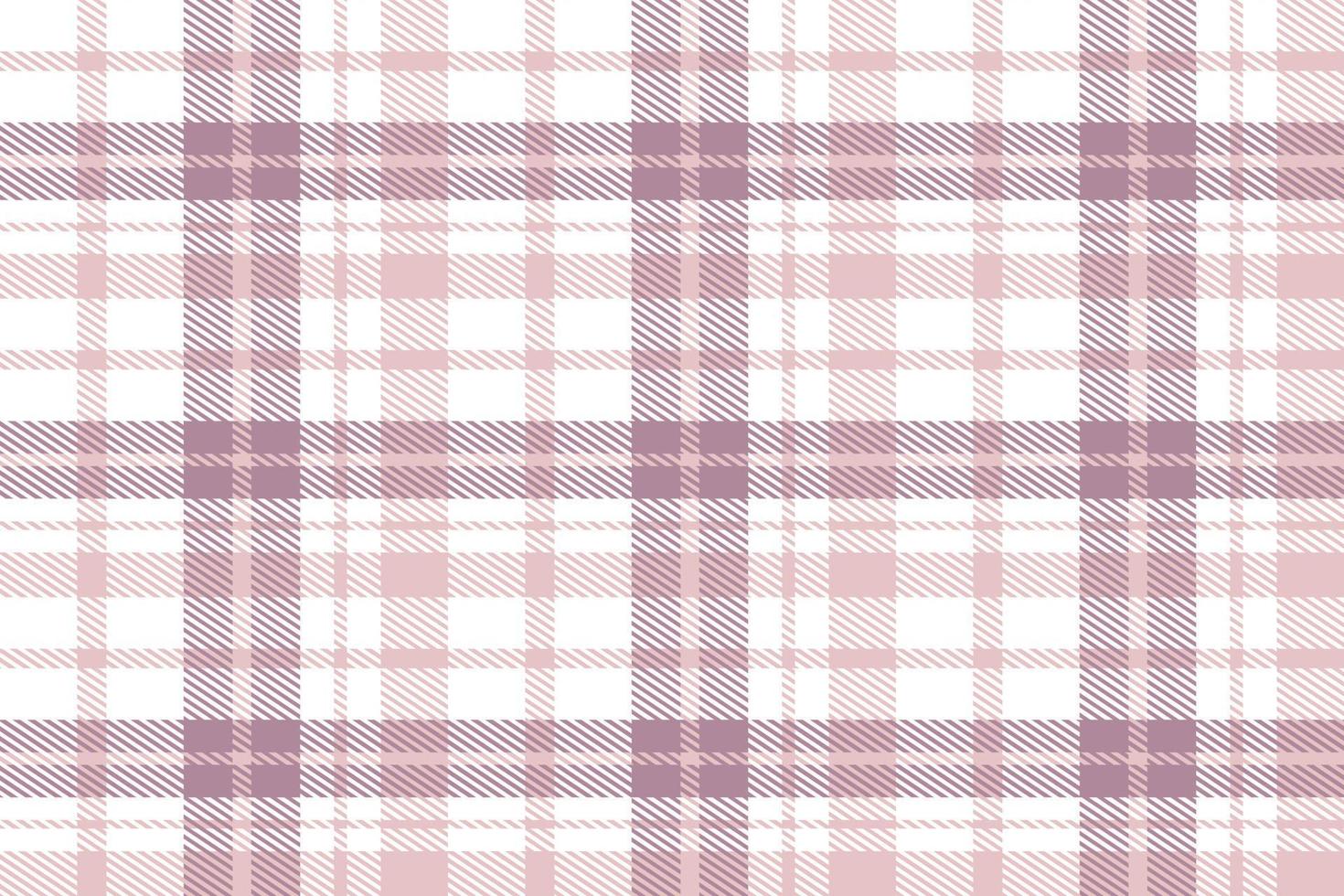 lila Tartan Plaid Muster nahtlos Textur ist gewebte im ein einfach Köper, zwei Über zwei unter das Kette, vorrücken einer Faden beim jeder passieren. vektor