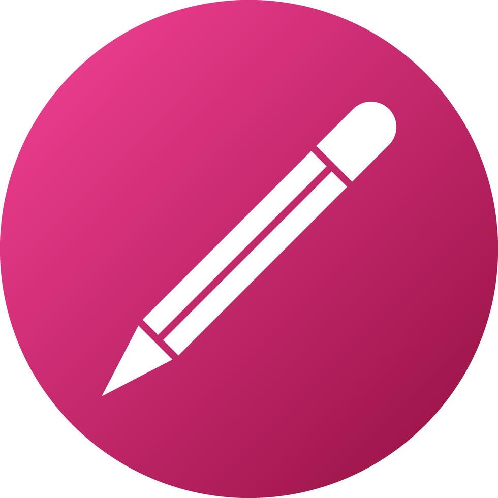 hand penna ikon stil vektor