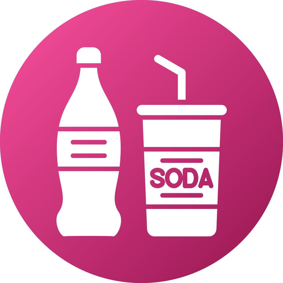 Soda-Icon-Stil vektor