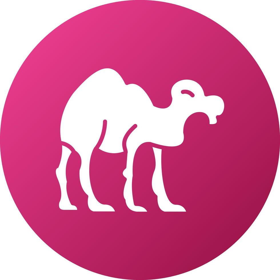 kamel ikon stil vektor