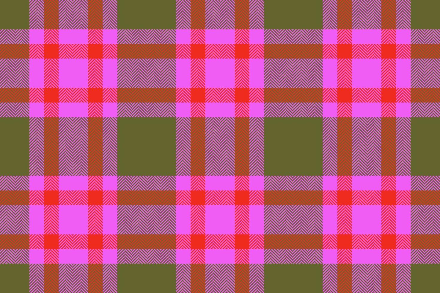 Tartan Stoff Hintergrund. nahtlos Plaid Muster. Textil- Vektor prüfen Textur.