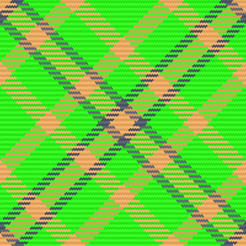 Vektor Muster überprüfen. Tartan Textil- Stoff. nahtlos Textur Hintergrund Plaid.