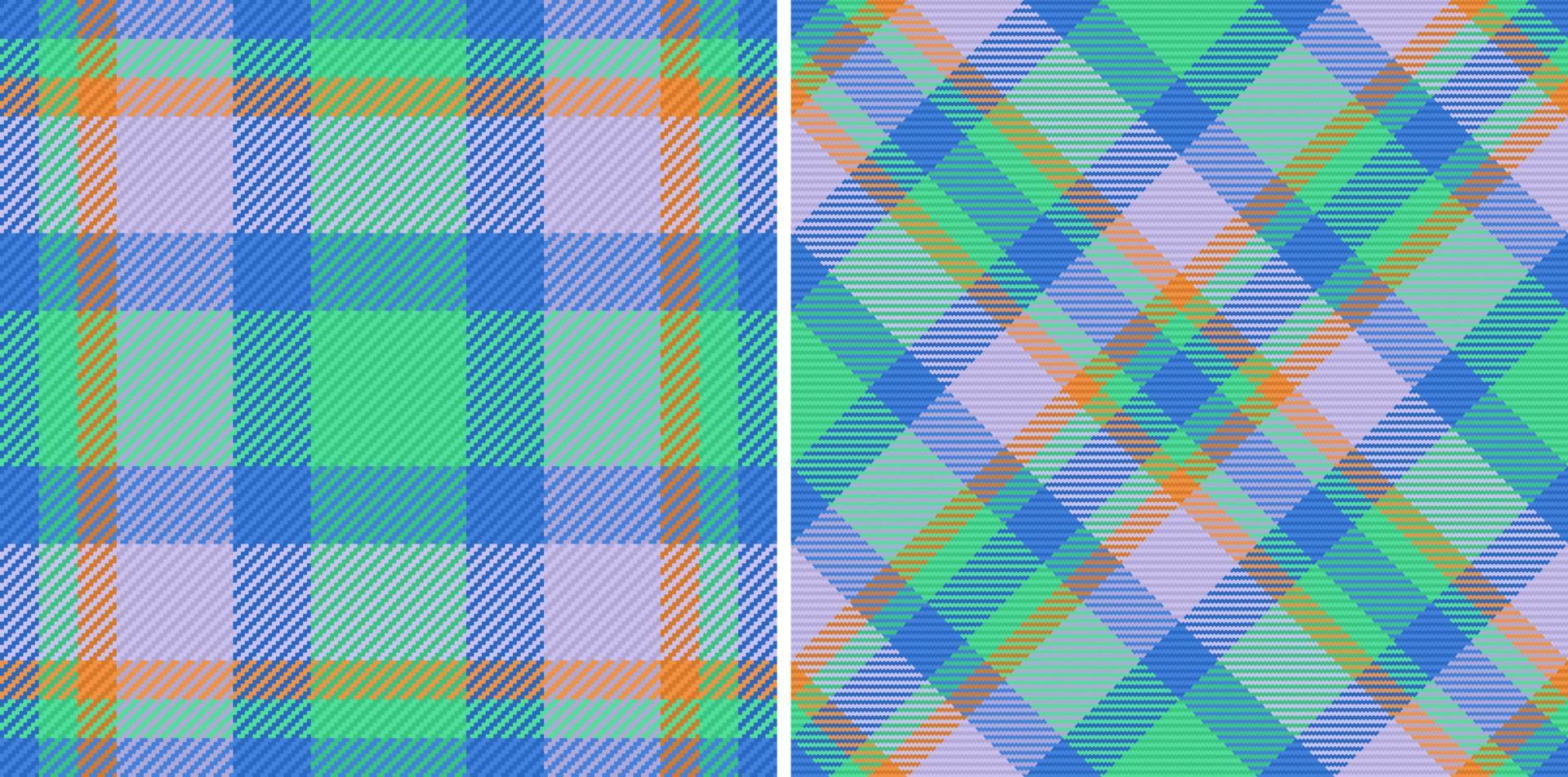 Vektor prüfen Plaid. Textil- nahtlos Hintergrund. Muster Textur Tartan Stoff.