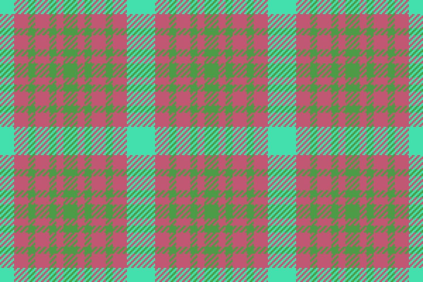 Textur prüfen Stoff. Tartan nahtlos Textil. Plaid Muster Vektor Hintergrund.