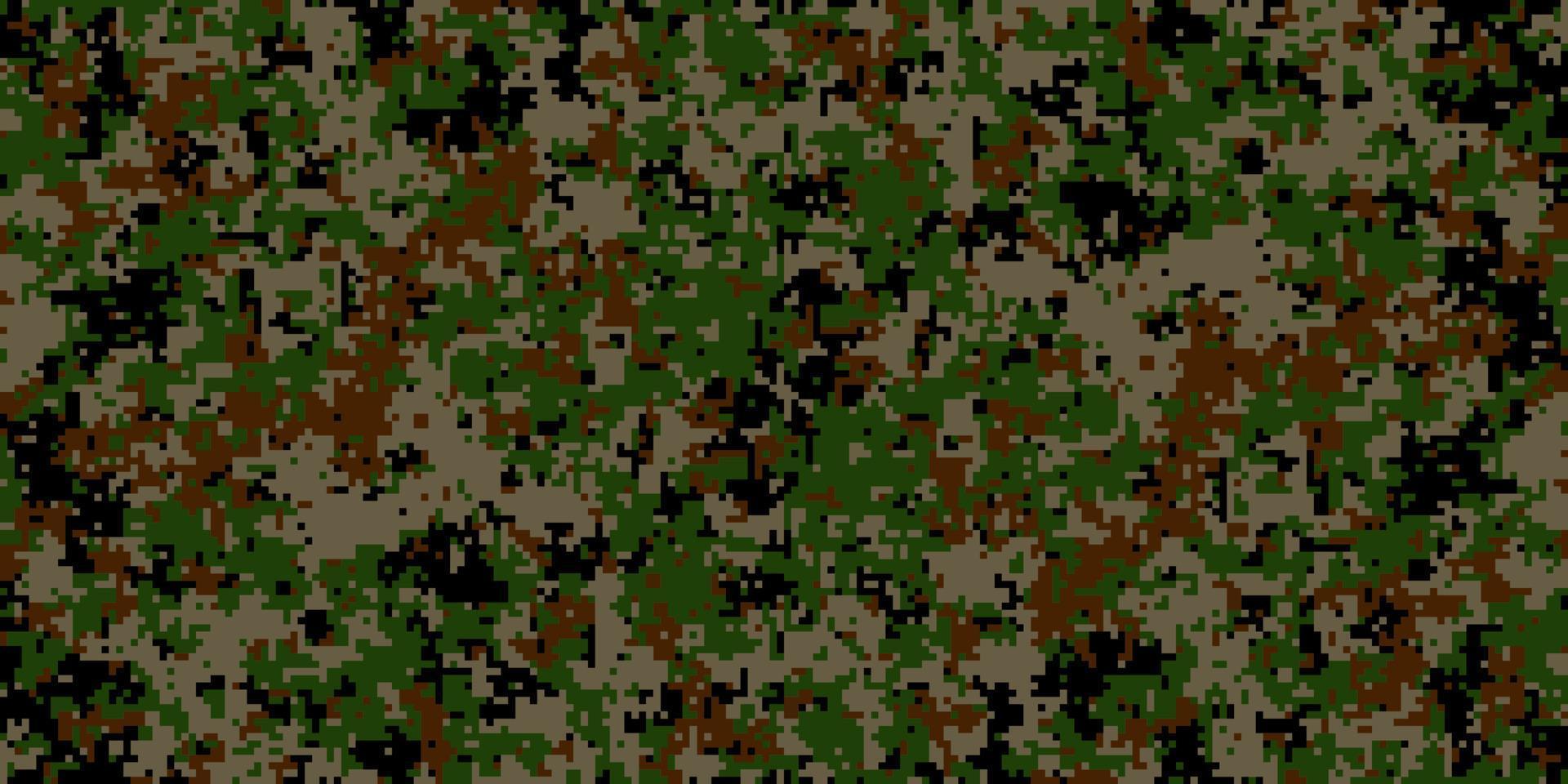 pixel kamouflage för en soldat armén enhetlig. modern camo tyg design. digital militär vektor bakgrund.