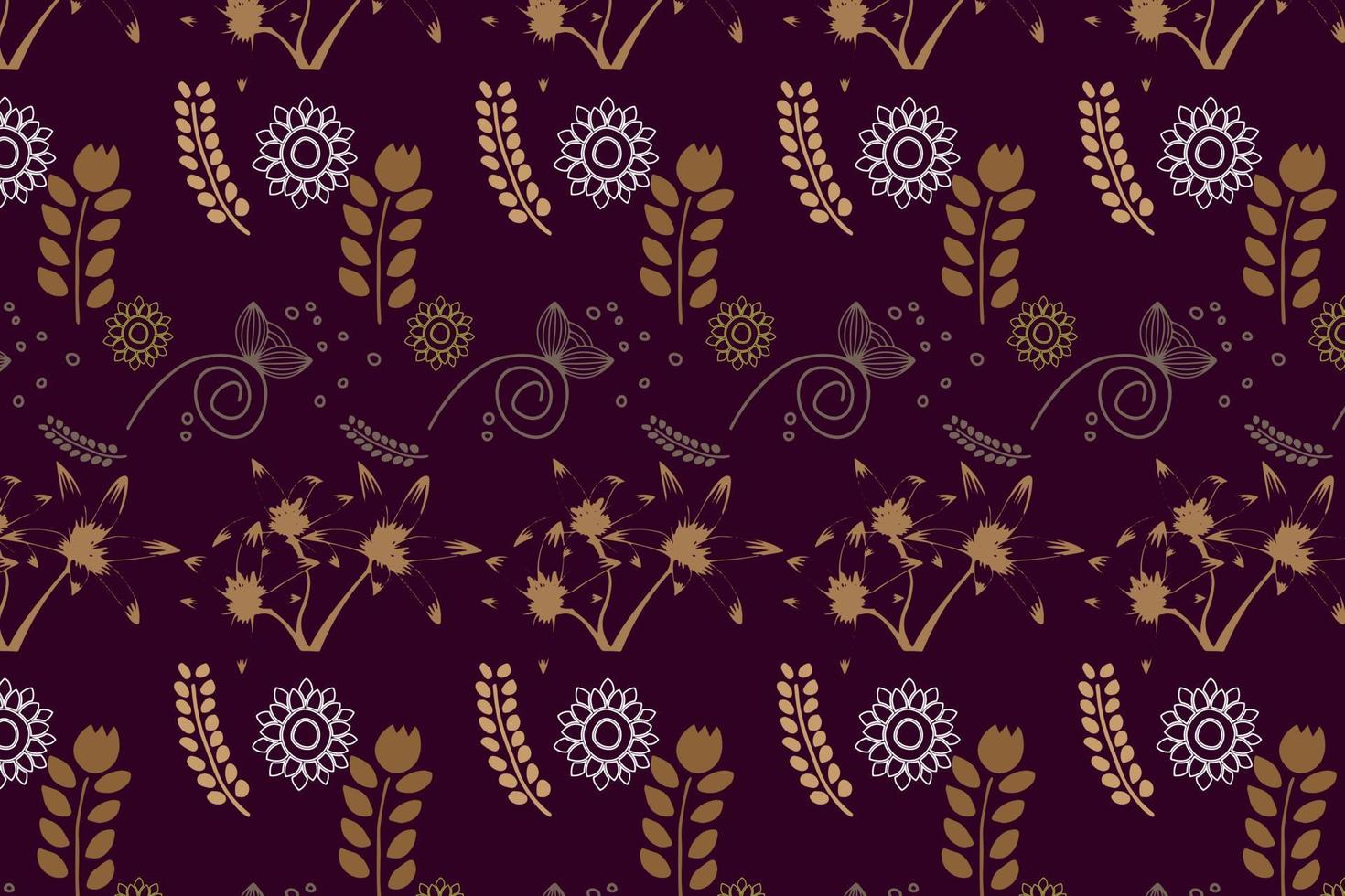 Luxus Natur Blätter Blumen- Muster im Frühling zum Hochzeit, Jubiläum, Geburtstag und Party. Design zum Banner, Poster, Karte, Einladung und Sammelalbum vektor