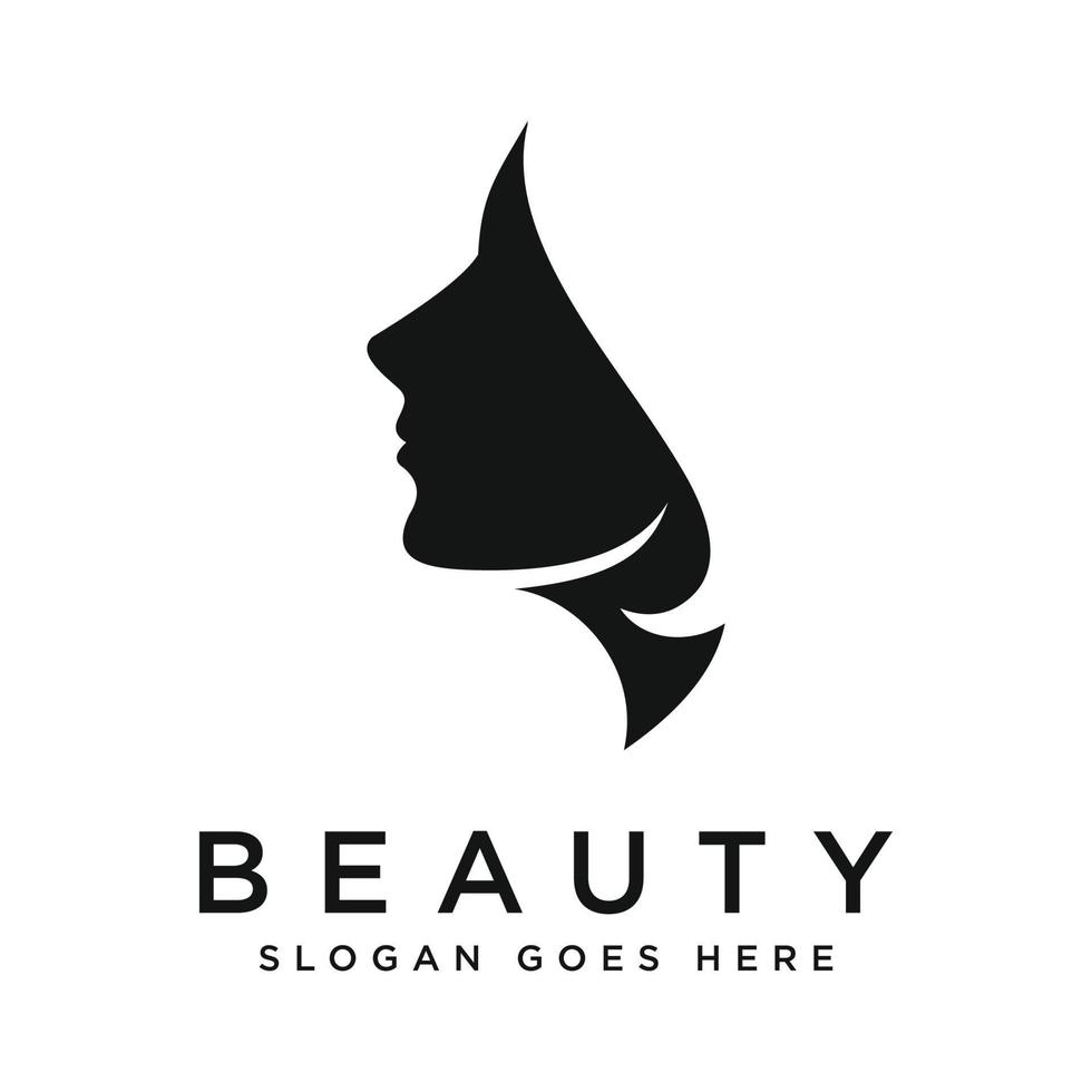 Schönheit, Salon, Spa Logo Design vektor