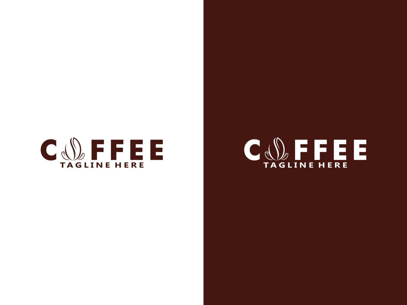 Kaffee Logo Design Vorlage, Vektor Kaffee Logo zum Kaffee Geschäft und irgendein Geschäft verbunden zu Kaffee.