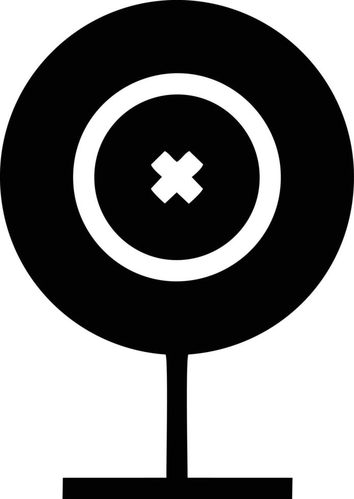 mål fokus ikon symbol design bild, illustration av de Framgång mål ikon begrepp. eps 10 vektor