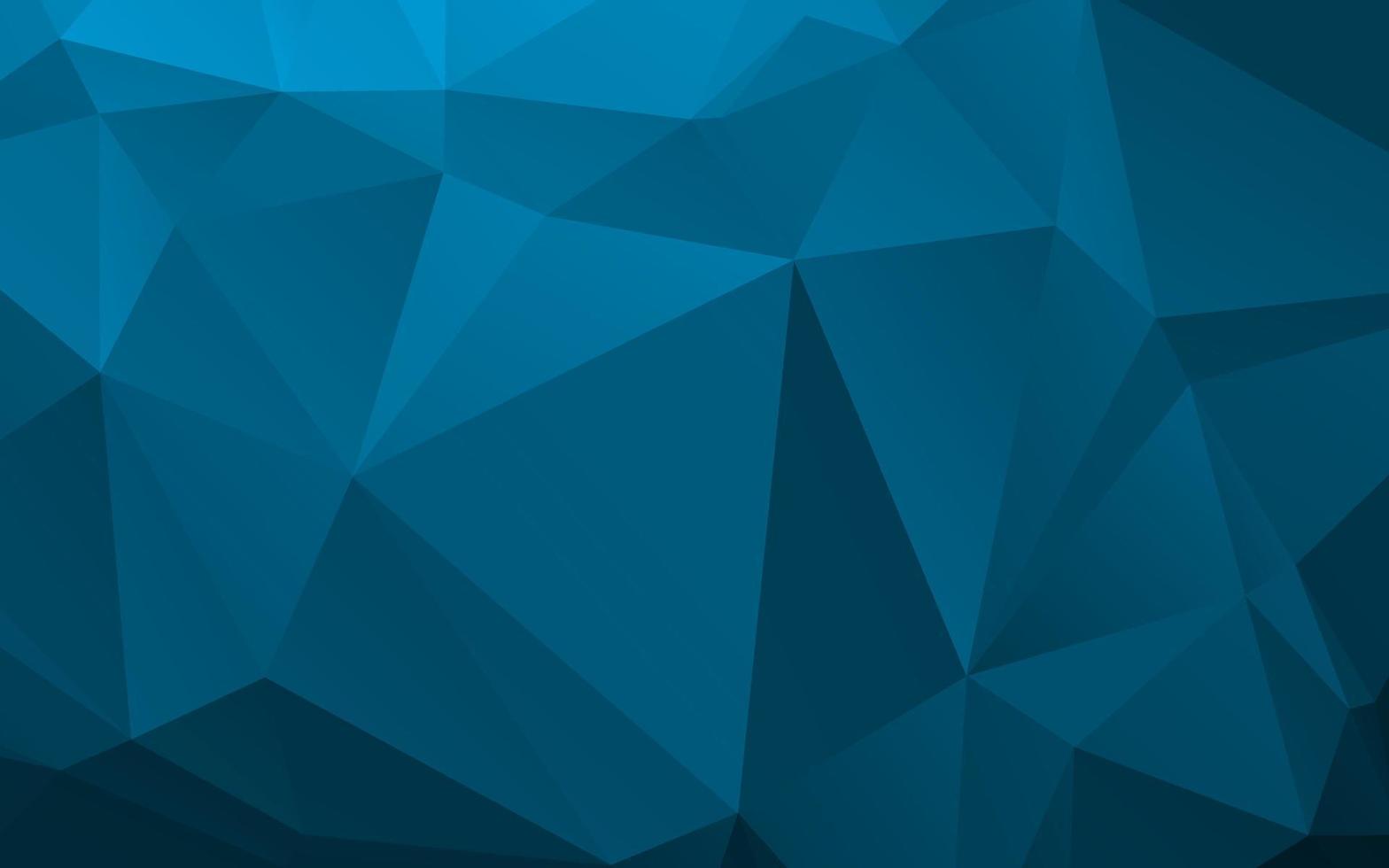 blå poly polygon bakgrund design vektor