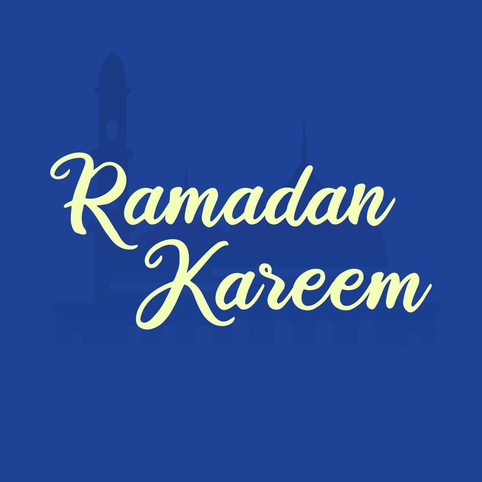 webramadan engelsk text typografi och kalligrafi i vektor. ramadan tema, hälsning kort, vektor