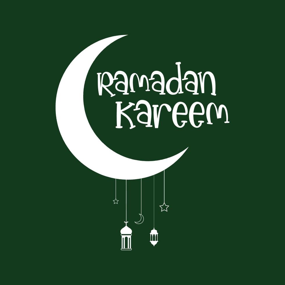 webramadan Englisch Text Typografie und Kalligraphie im Vektor. Ramadan Thema, Gruß Karte, vektor