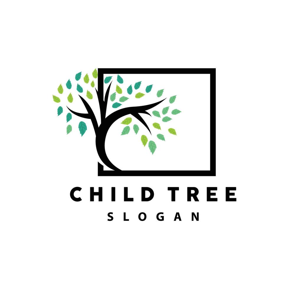 träd logotyp, liv balans utbildning vektor, lyxig elegant enkel träd design, lekplats illustration ikon vektor