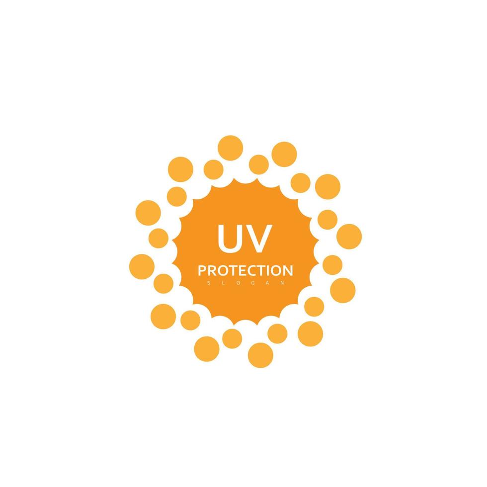 uv logotyp ultraviolett ikon design vektor