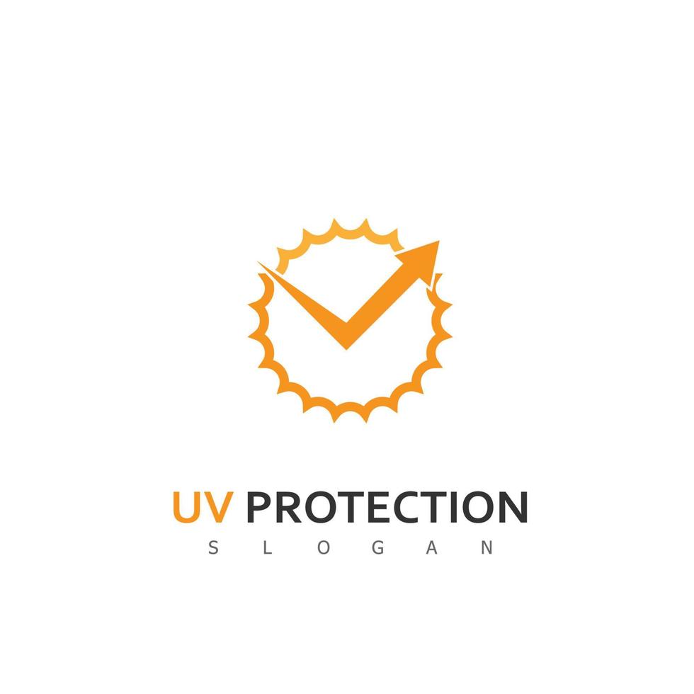 uv Logo ultraviolett Symbol Design vektor