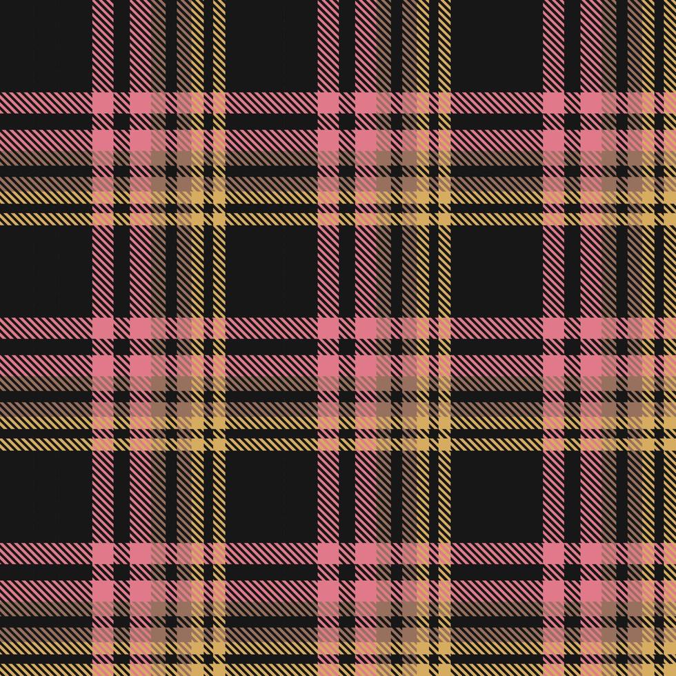 Tartan Plaid Muster Mode Design Textur ist gewebte im ein einfach Köper, zwei Über zwei unter das Kette, vorrücken einer Faden beim jeder passieren. vektor