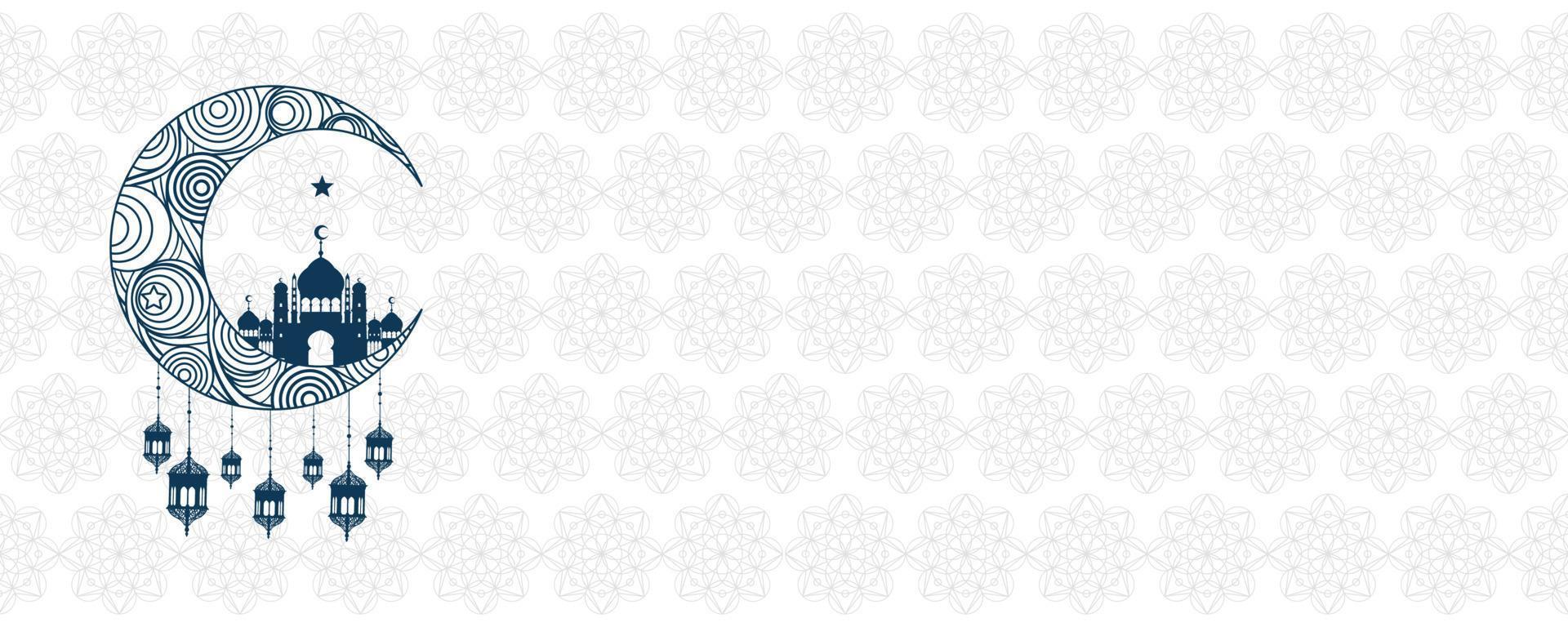 vektor illustration av ramadan och eid mubarak ikoner. lämplig för bakgrund, klistermärke, kort, etc