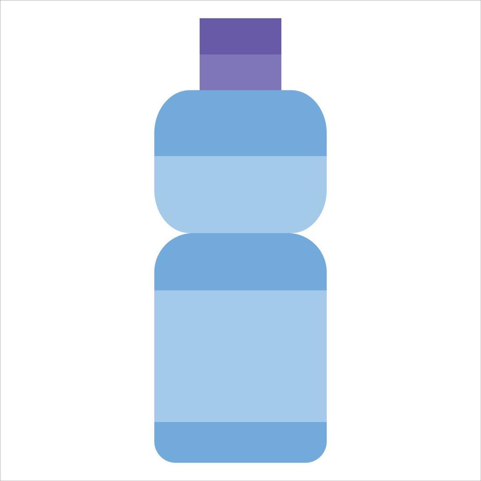 spara vatten flaska plast ikon för ladda ner vektor