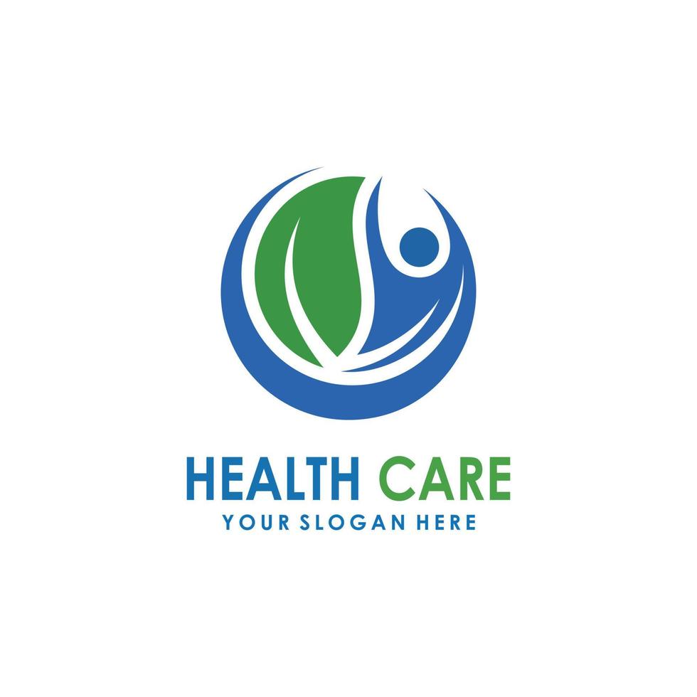 sjukvård och medicinsk logotyp mall ikon vektor