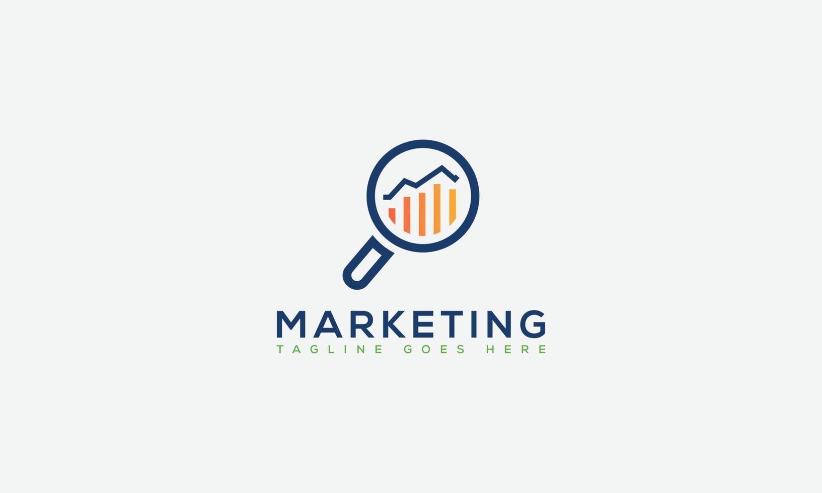 ein Logo zum Marketing, Technik, und Marketing. vektor