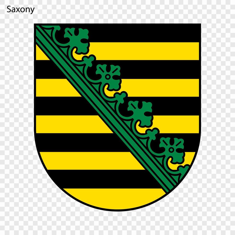 emblem av Bayern, provinsen Tyskland vektor