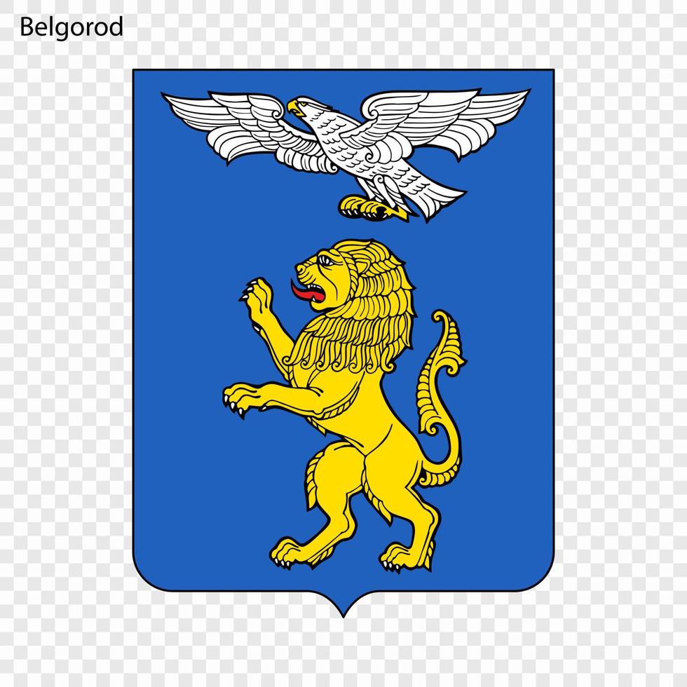 emblem av belgorod vektor