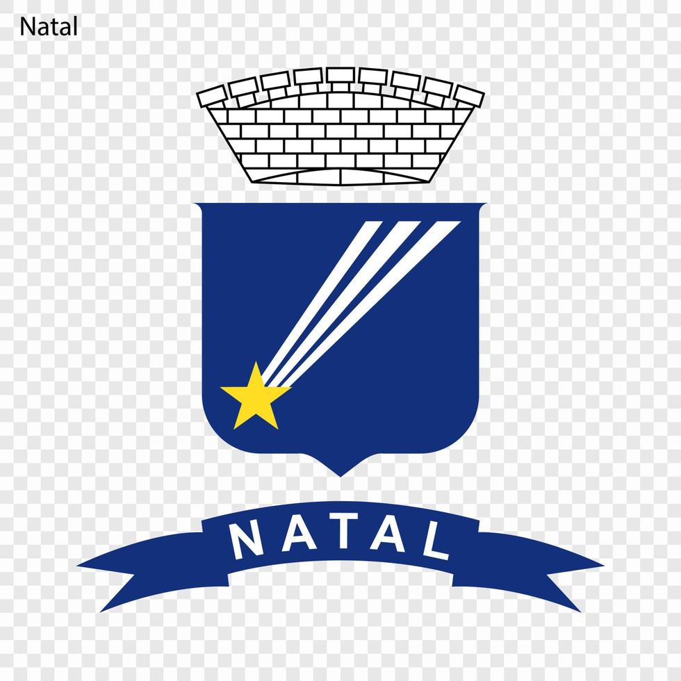 Emblem von Natal vektor