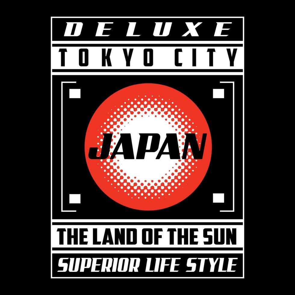 tokyo japan logotyp eleganta vektor design