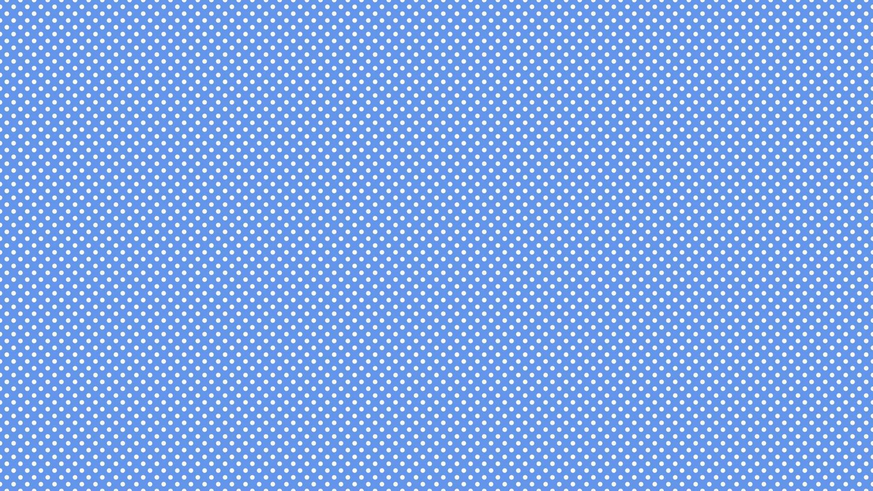 vit Färg polka prickar över blåklint blå bakgrund vektor