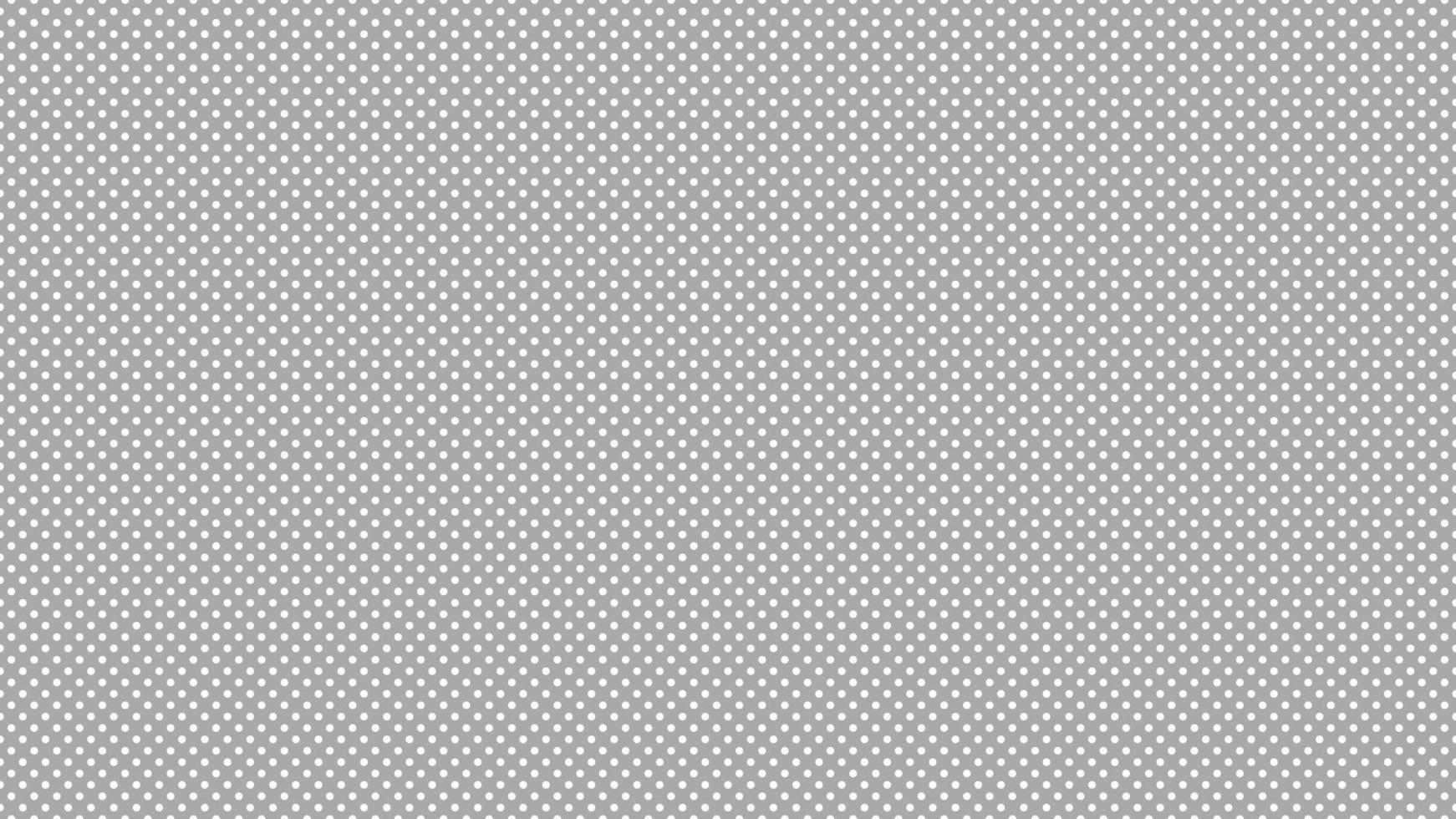 Weiß Farbe Polka Punkte Über dunkel grau Hintergrund vektor