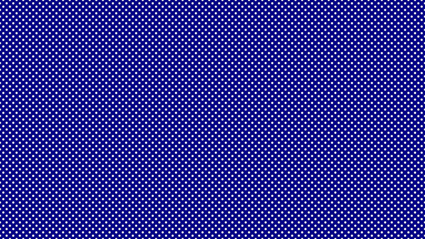 Weiß Farbe Polka Punkte Über dunkel Blau Hintergrund vektor