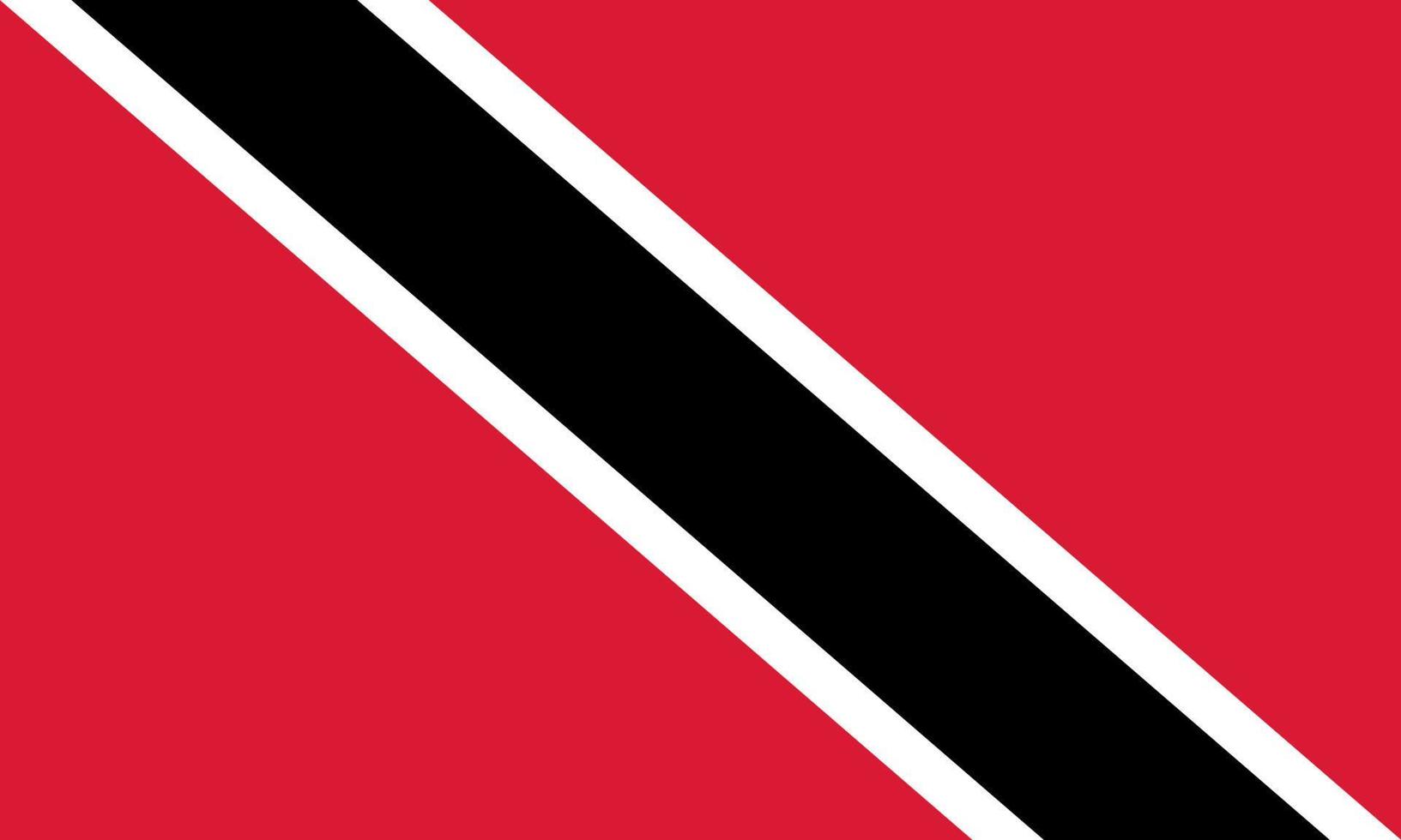 einfach Karte Trinidad und Tobago vektor