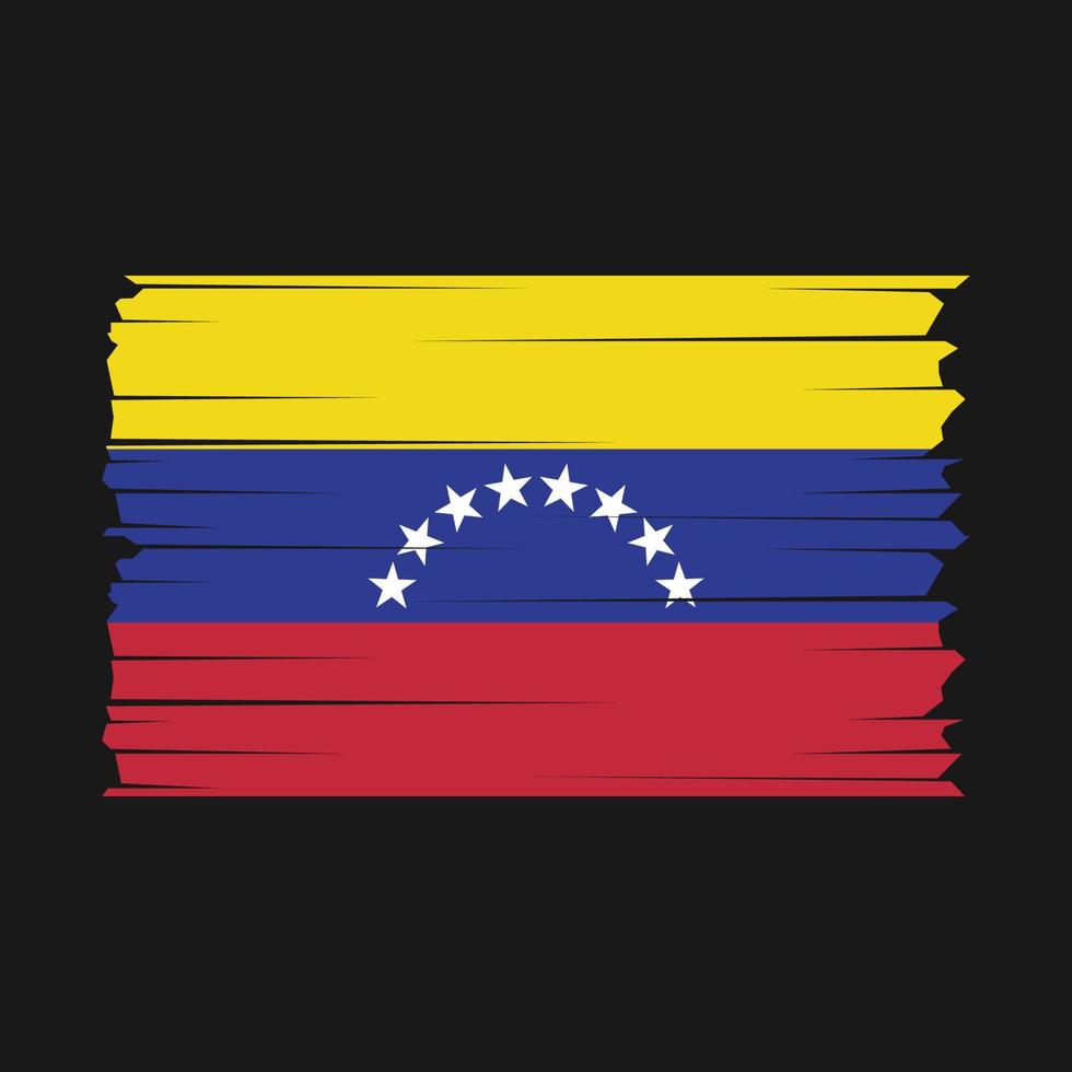 Venezuelas flagga vektor