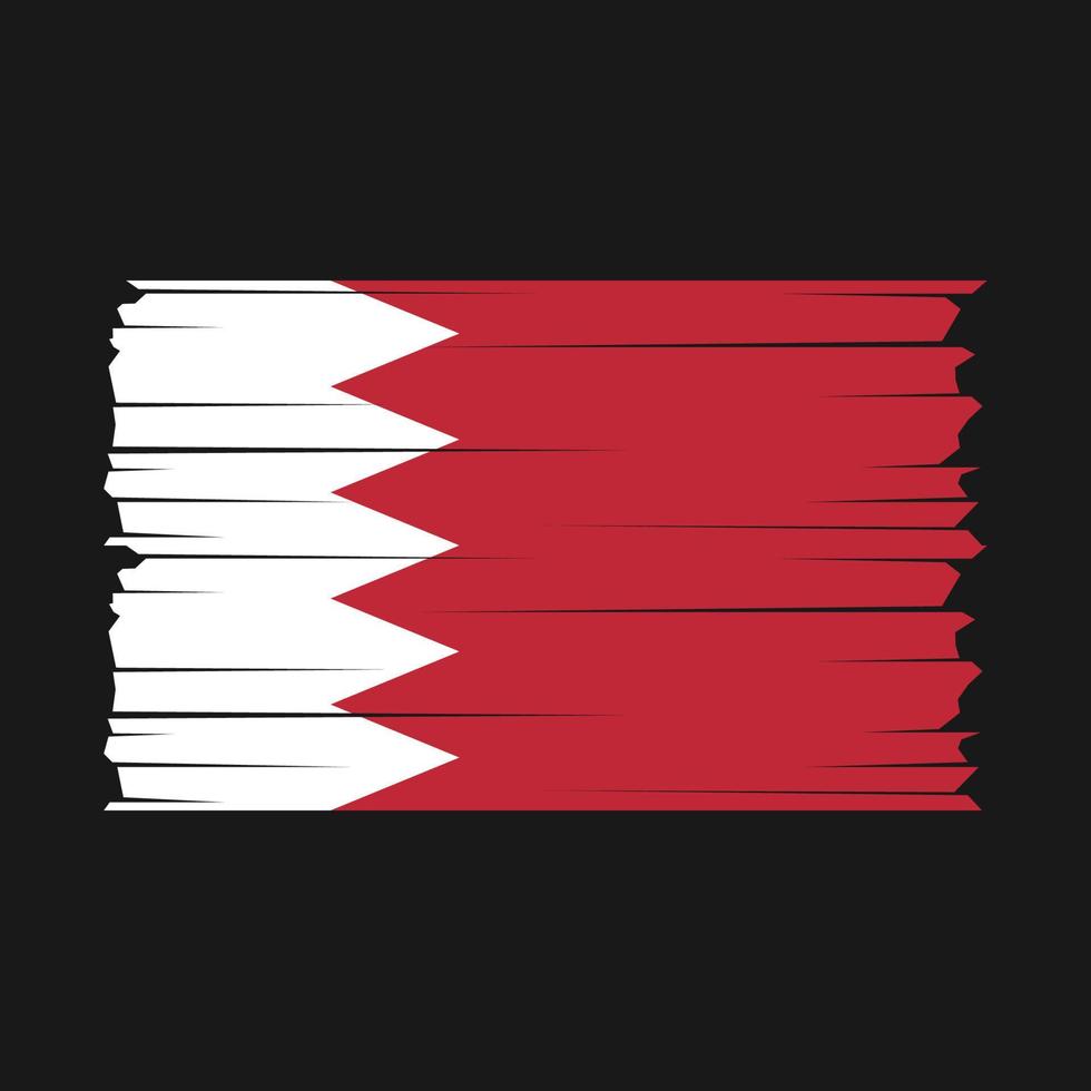 bahrain flagge vektor