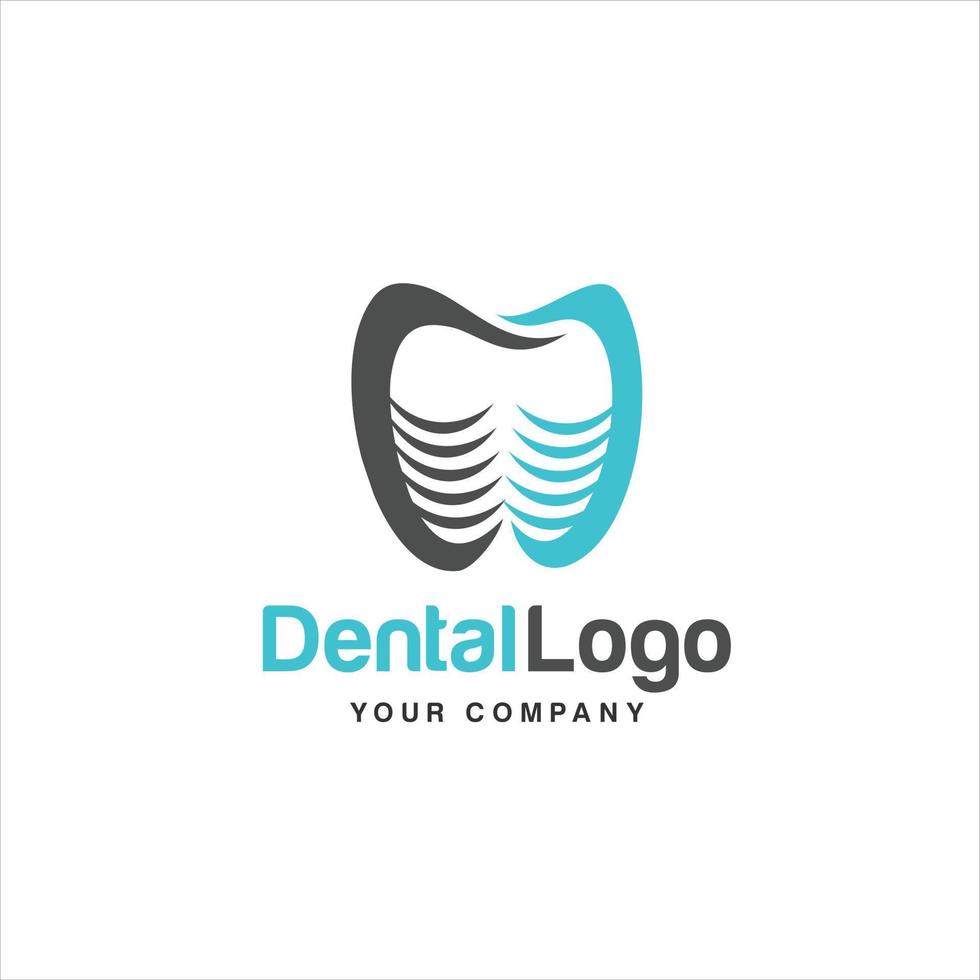 Dental Logo Logo zum Dental Gesundheit und Logo zum Dental Pflege. vektor