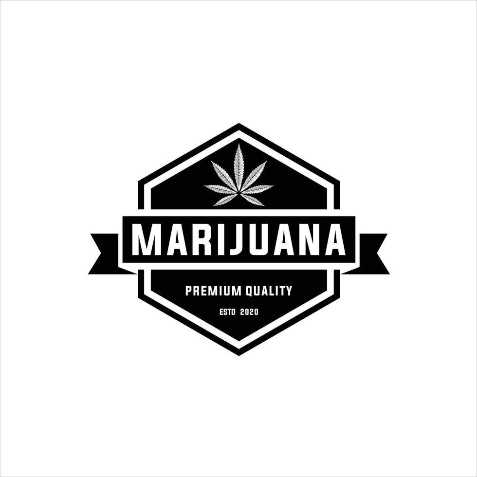 Cannabis und Marihuana Logo Vorlagen, Logo Design Elemente. Vektor Illustration und Logo Vorlage, medizinisch Cannabis Logo