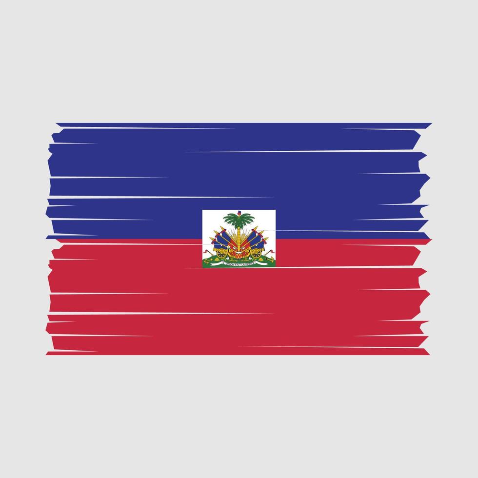 haiti flagga vektor