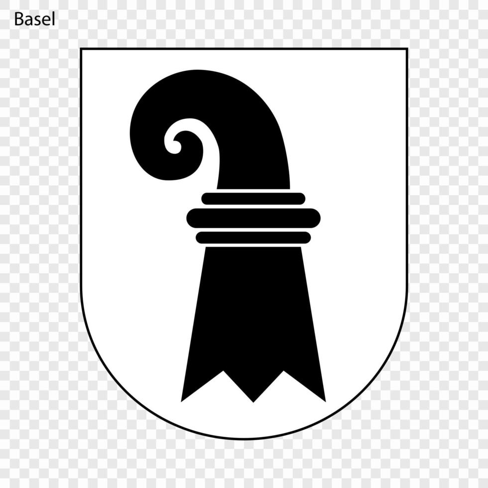 emblem av basel vektor