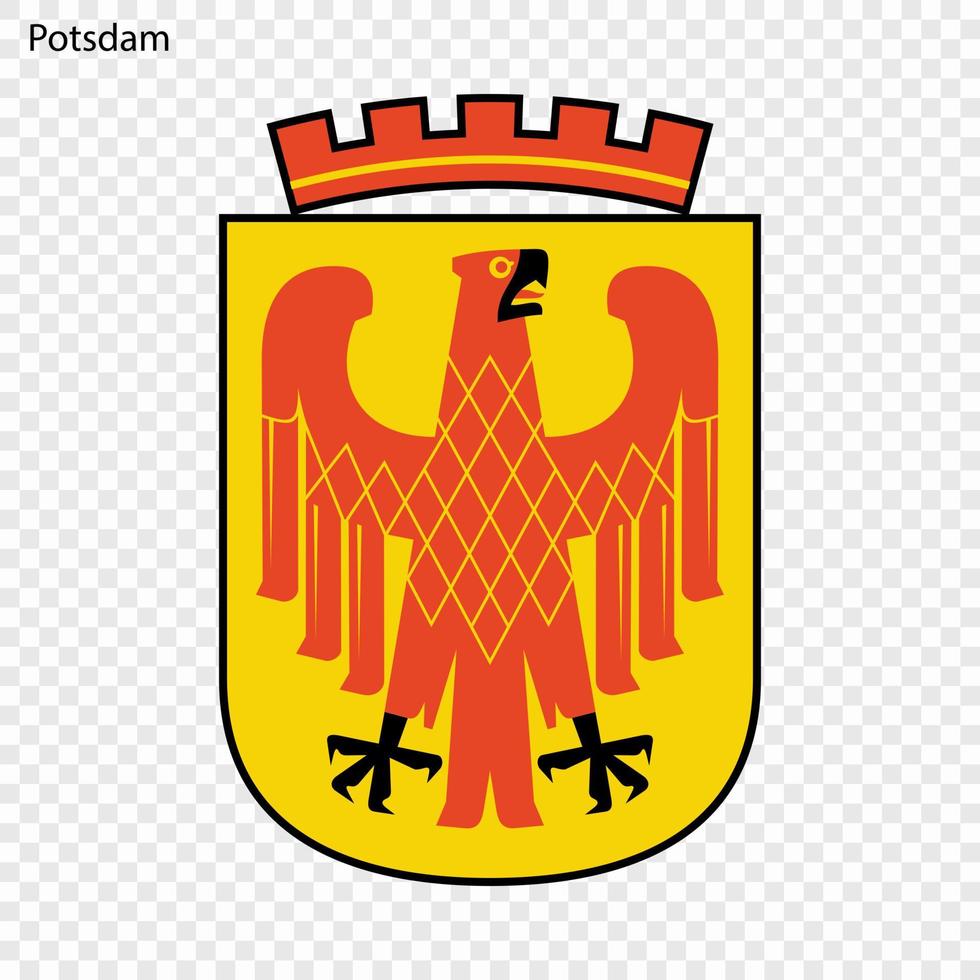 Emblem von Stadt von Deutschland vektor