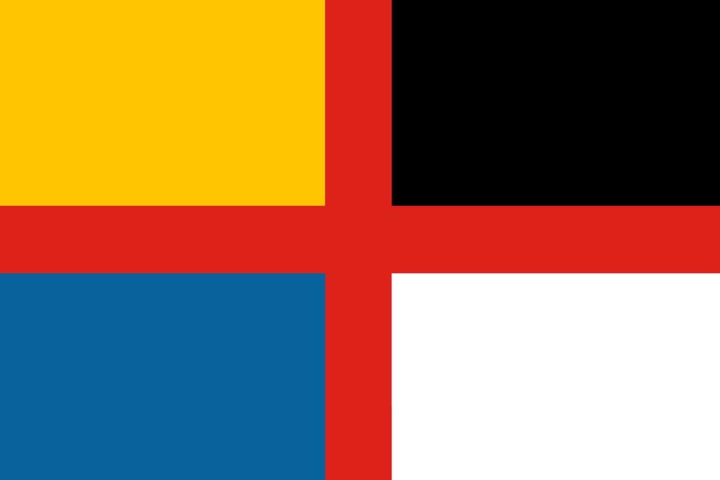 Vektor historisch Flagge