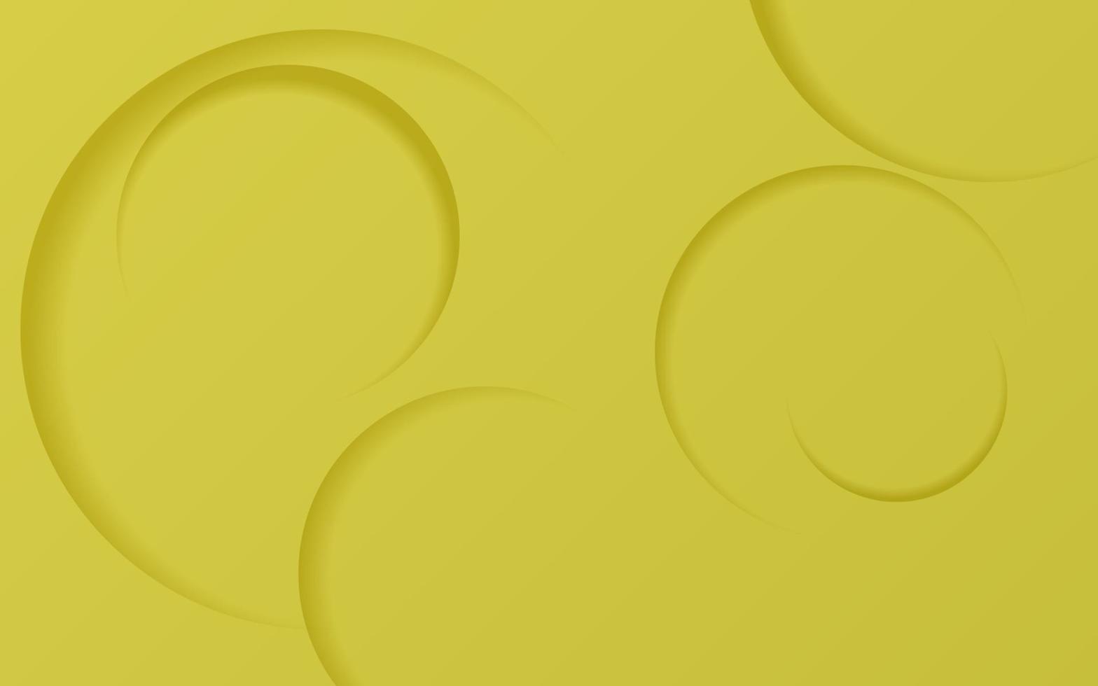 modern abstrakt gul kalk Färg cirkel skugga bakgrund. eps10 vektor