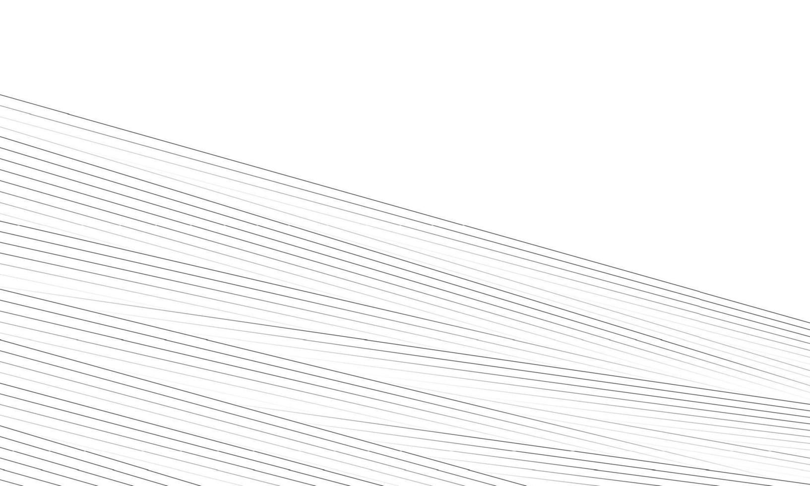 minimal svart rader på vit abstrakt bakgrund vektor