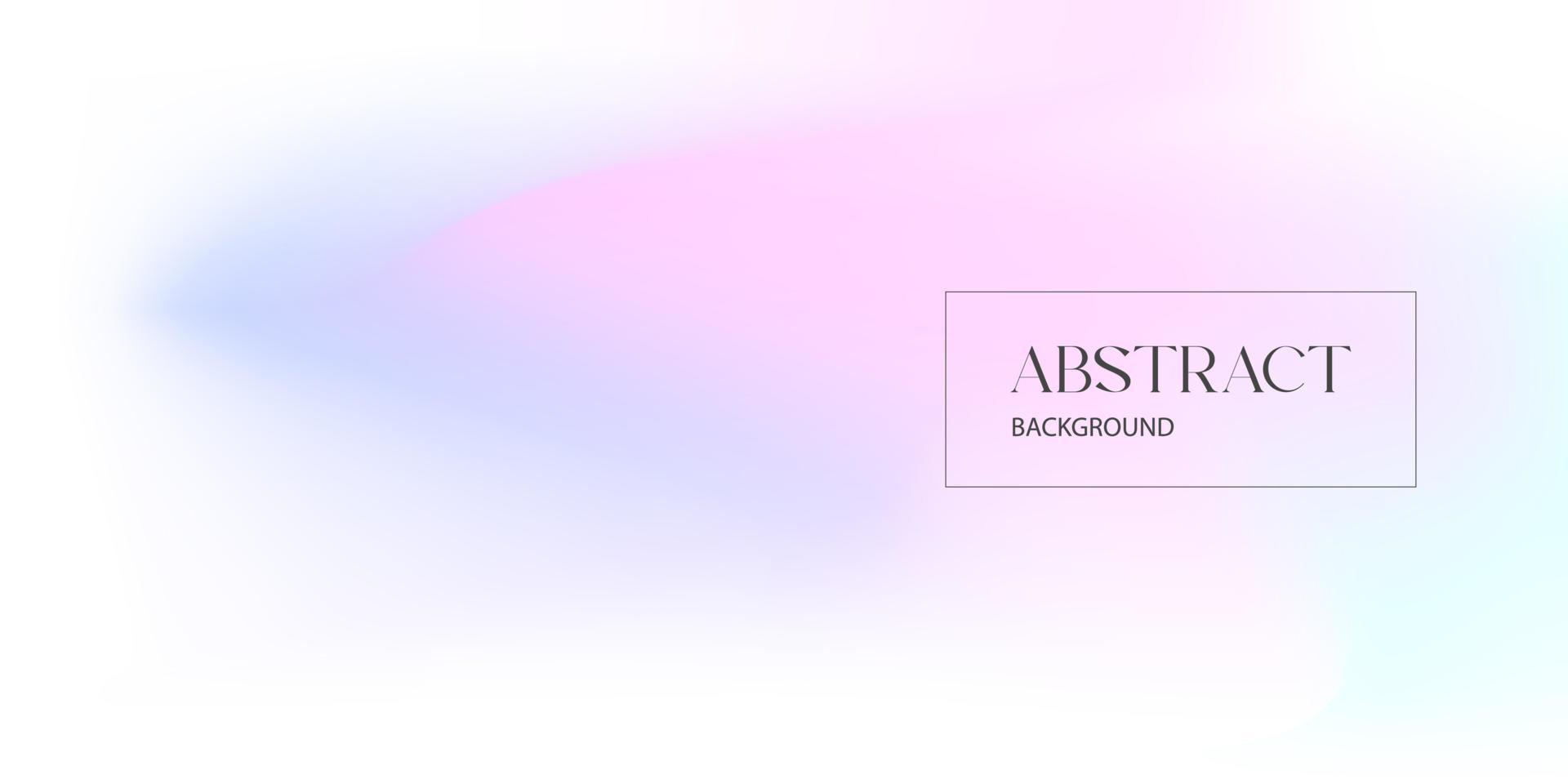 abstrakt Hintergrund Gradient Licht Design Rosa Blau Farbe vektor