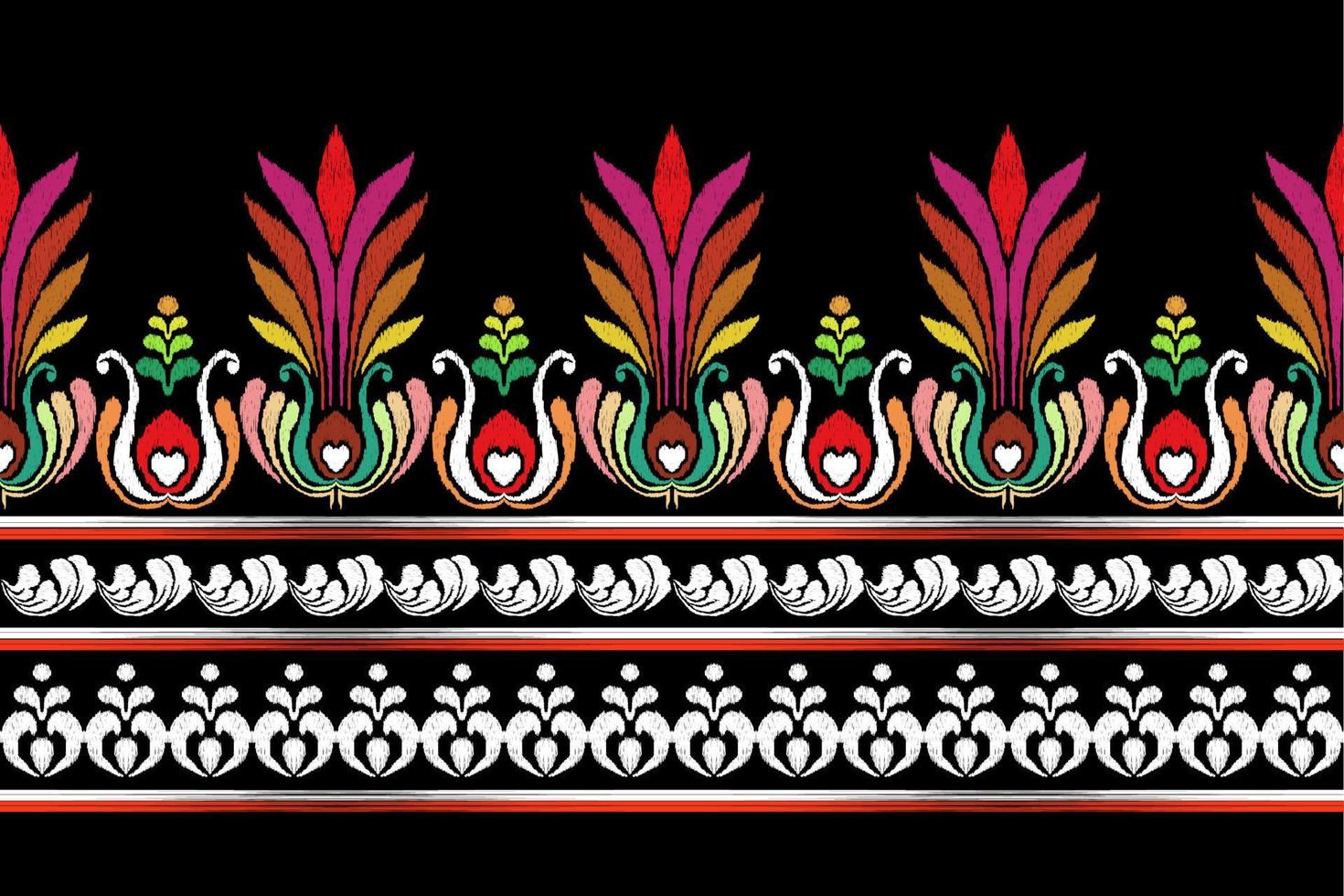 Patchwork Blumen- Muster mit Paisley und indisch Blume Motive. Damast Stil Muster zum Textil und Dekoration vektor