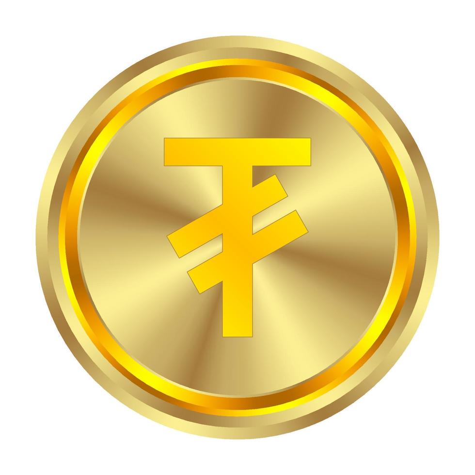 guld mynt valuta vektor