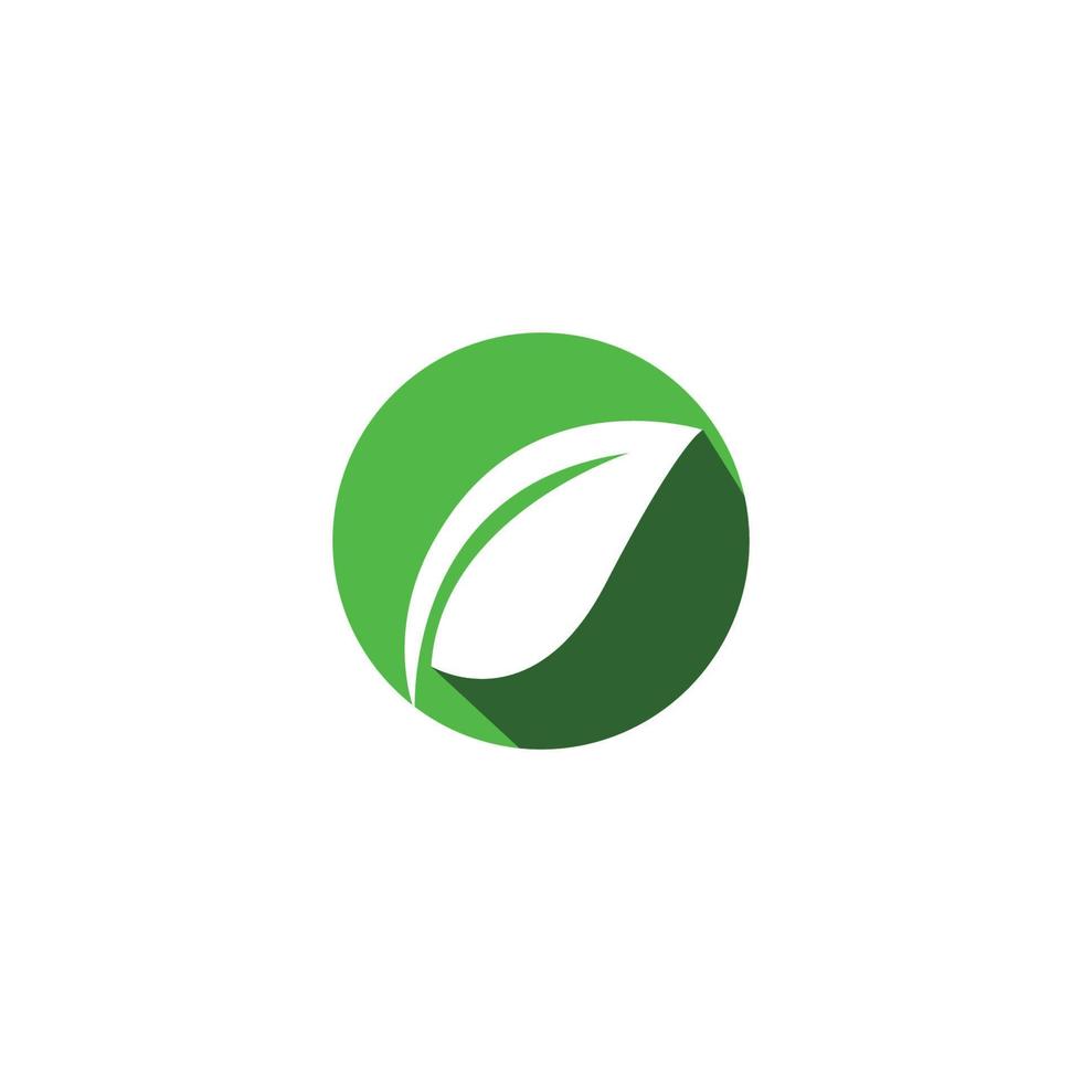 natürlich Grün Blatt Logo. mit ein Illustration Logo Design im ein modern Stil. ein Logo zum Gesundheit und Pflege. vektor